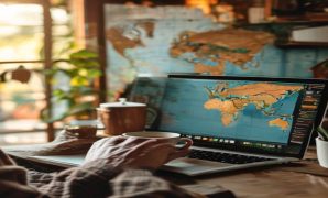 AI Image: how to find cheap flights to Maldives illustration