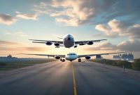 AI Image: Flights From Birmingham To London illustration