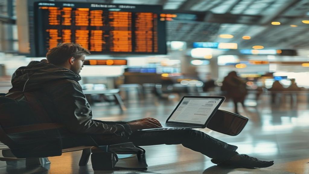 Exeter to London flight routes and schedules over UK countryside