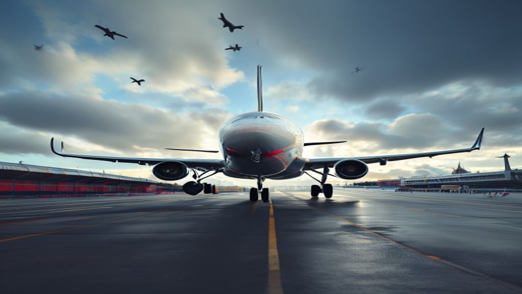 Commercial airplane flights from Manchester to London for UK domestic travel