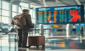 A quick flight from Manchester Airport to London City showcases convenient travel between two major UK hubs