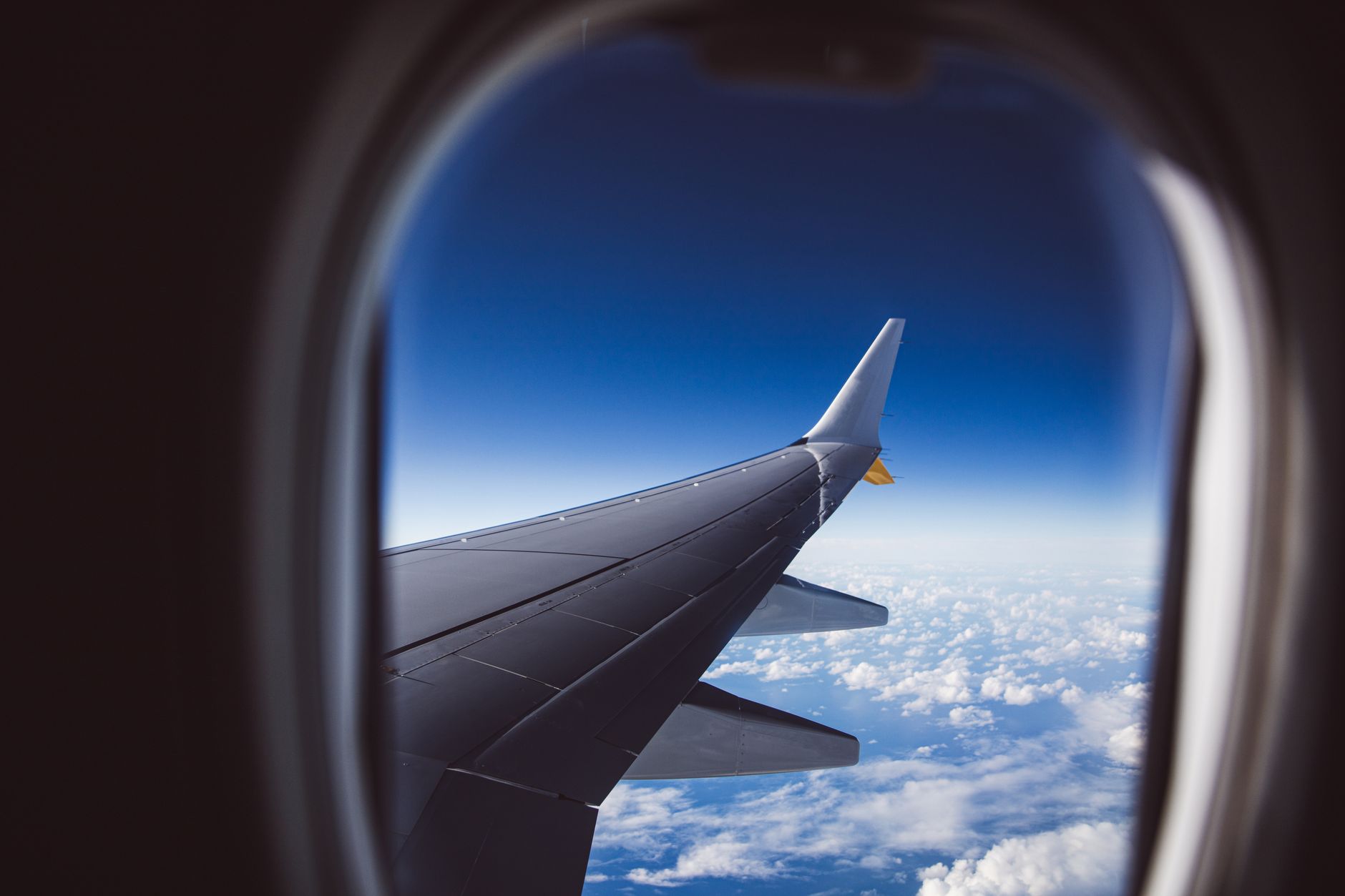 A plane departs Leeds Airport for sunny Barcelona, ideal for budget travelers seeking a quick European getaway