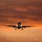 Airplane departing, symbolizing flights from Leeds to Barcelona